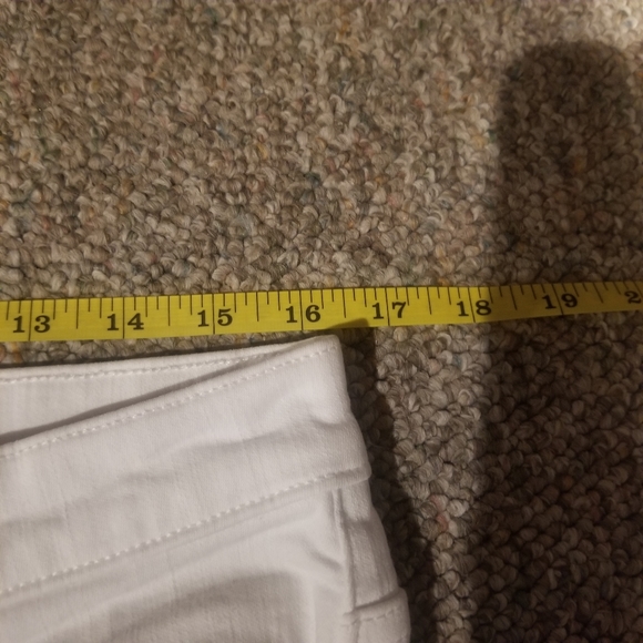 J. Crew Ashbury Flare  White Jeans Size 32P. NWOT - Picture 7 of 13